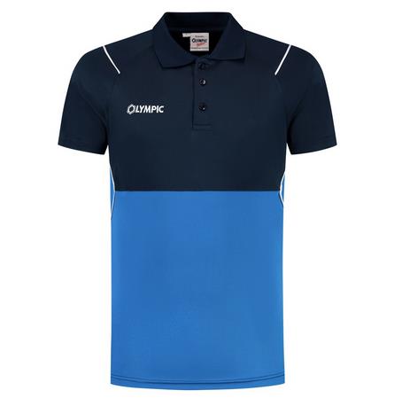 Olympic evolution polo navy/kobalt/white