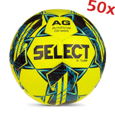 Select ACTIE 50x voetbal X Turf kunstgras maat 4-5