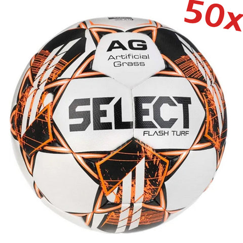 Select ACTIE 50x voetbal Flash Turf Y kunstgras maat 4-5