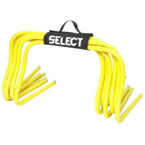 Select looptraining 30 cm geel trainingshorden (6 stuks)