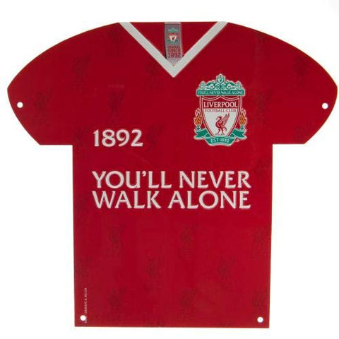 Liverpool metal sign shirt