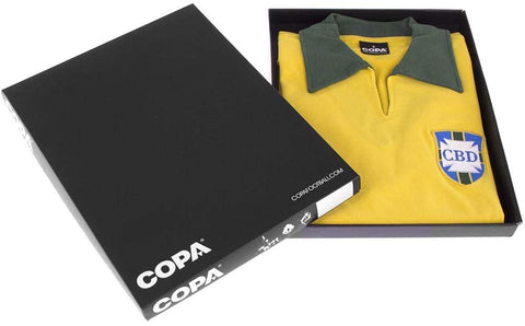 Brazilië Copa retro voetbalshirt WK 1958