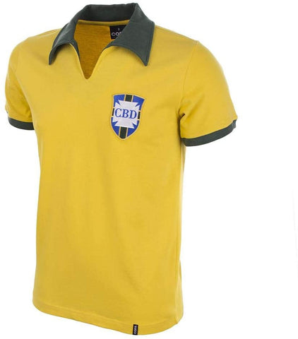 Brazilië Copa retro voetbalshirt WK 1958