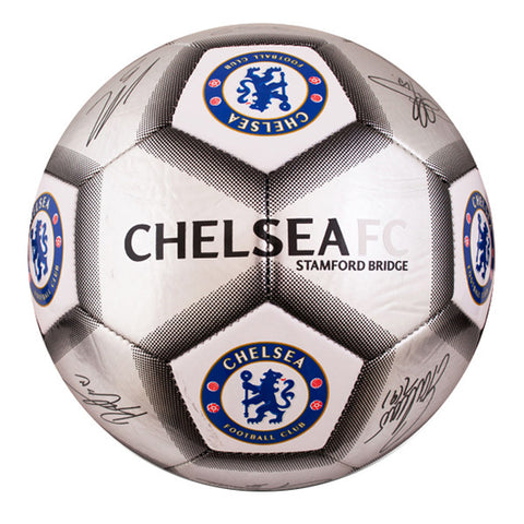 Chelsea voetbal silver (maat 5)