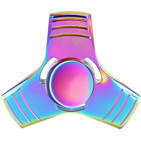 Finger Spinner Metal Rainbow P1
