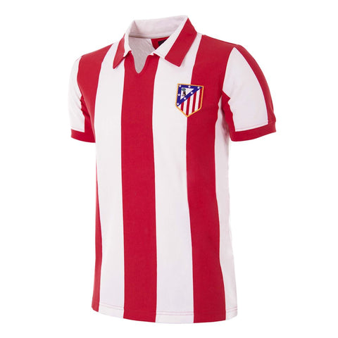 Atlético Madrid Copa retro voetbalshirt 1970-71