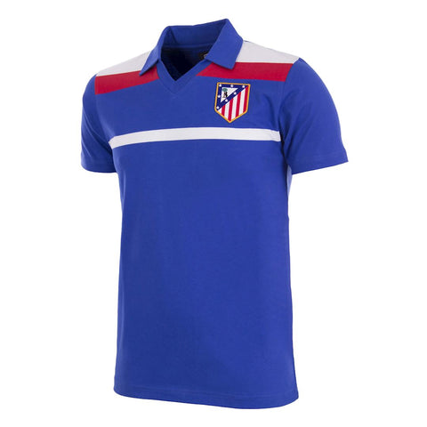 Atlético Madrid Copa retro voetbalshirt 1986