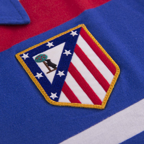 Atlético Madrid Copa retro voetbalshirt 1986