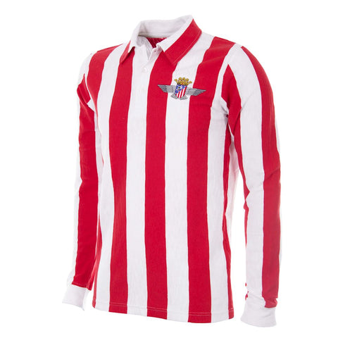 Atlético Madrid Copa retro voetbalshirt 1939-40