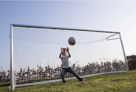 Avyna voetbaldoel aluminium 500x200x160 inclusief doelnet