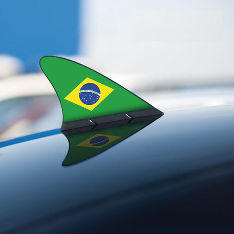Auto haaievin Brazilië