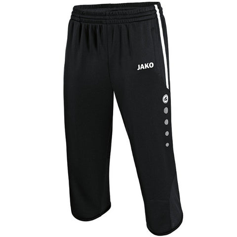 Jako 3/4 trainingsbroek active kids zwart