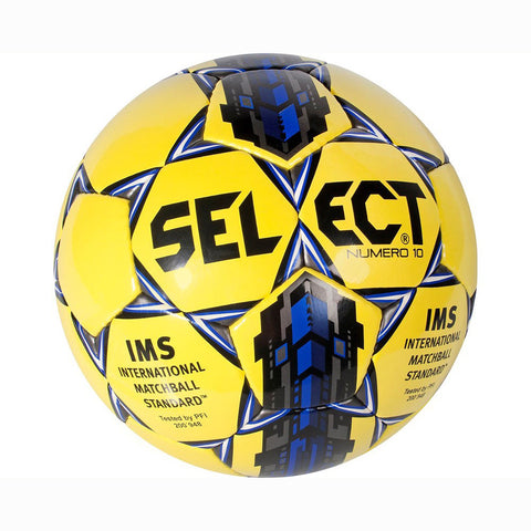 Select voetbal Numero 10 yellow