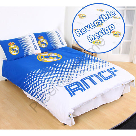 Real Madrid dekbedovertrek fade dubbel tweezijdig