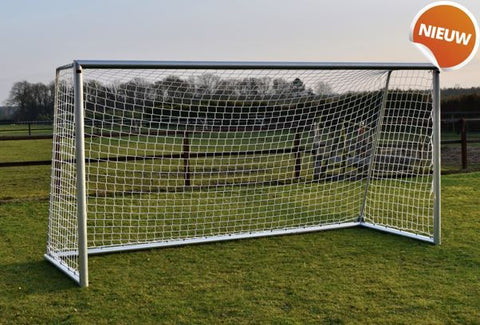 Avyna voetbaldoel aluminium pro 400x200x166 inclusief doelnet