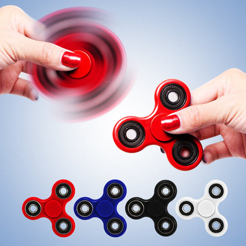 Finger Spinner Plastic geel