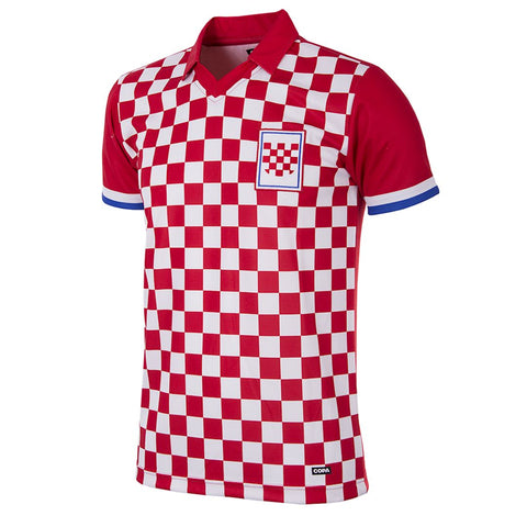 Kroatië Copa retro voetbalshirt 1992
