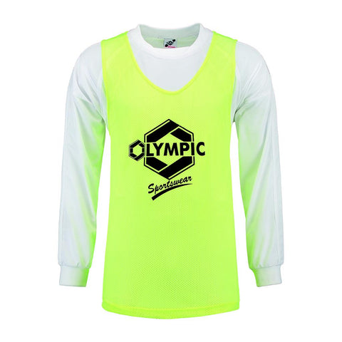 Olympic trainingshesje overgooier geel