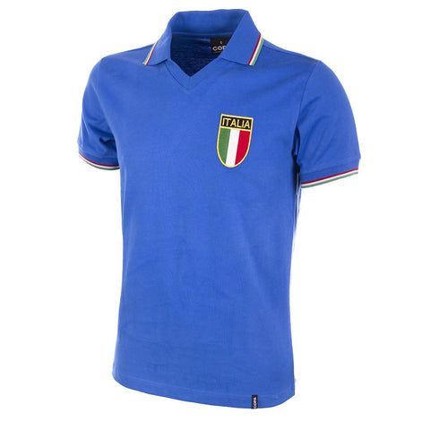 Italië Copa retro voetbalshirt WK 1982