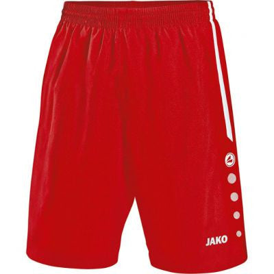 Jako short Turin senior rood/wit