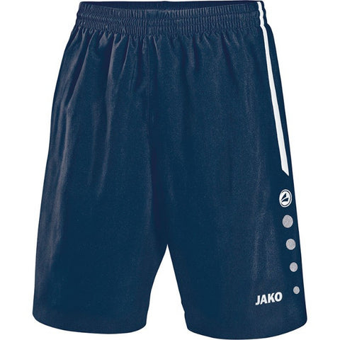 Jako short Turin senior marine/wit