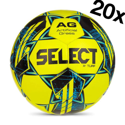 Select ACTIE 20x voetbal X Turf kunstgras maat 4-5