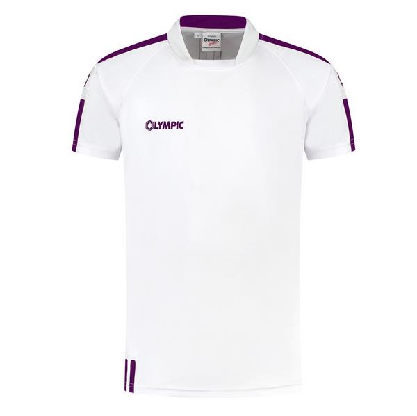 Olympic ultimate voetbalshirts white/ purple