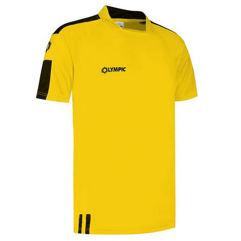 Olympic ultimate voetbalshirts yellow / navy