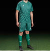 Select Monaco player shirt S/S groen-wit