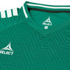 Select Monaco player shirt S/S groen-wit