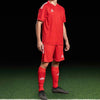 Select Monaco player shirt S/S rood-wit