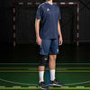 Select Monaco player shirt S/S marine-wit