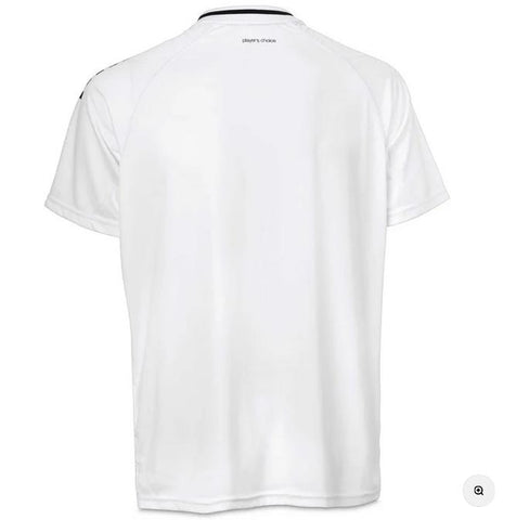 Select Monaco player shirt S/S wit-zwart