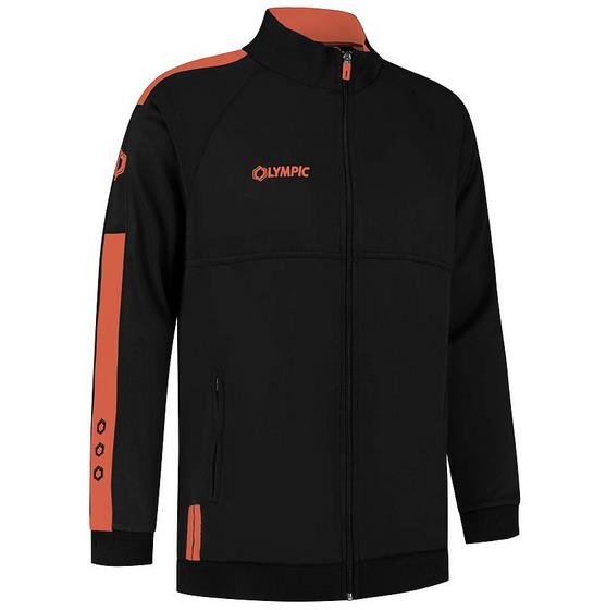 Olympic ultimate trainingsjacket black orange