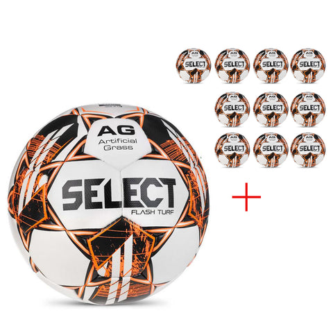 Select ACTIE 10+1 gratis voetbal X Flash Turf kunstgras maat 4-5