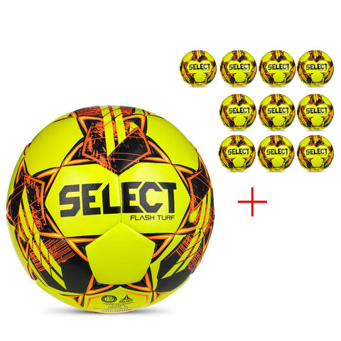 Select ACTIE 10+1 gratis voetbal X Flash Turf Y kunstgras maat 4-5