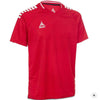 Select Monaco player shirt S/S rood-wit