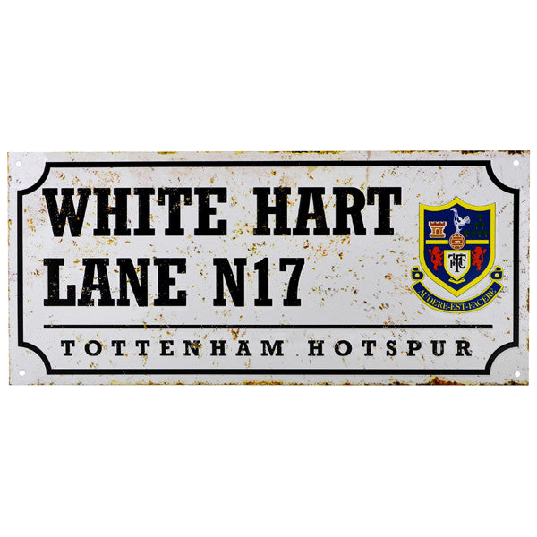 Tottenham Hotspur retro straatnaam bord