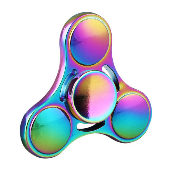 Finger Spinner Metal Rainbow P2