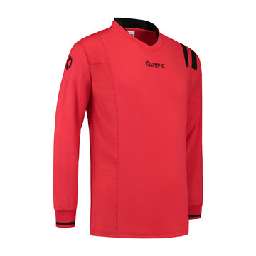 Olympic voetbalshirts calcio shirt rood-zwart (116-XXL)