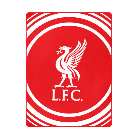 Liverpool FC logo fleece deken