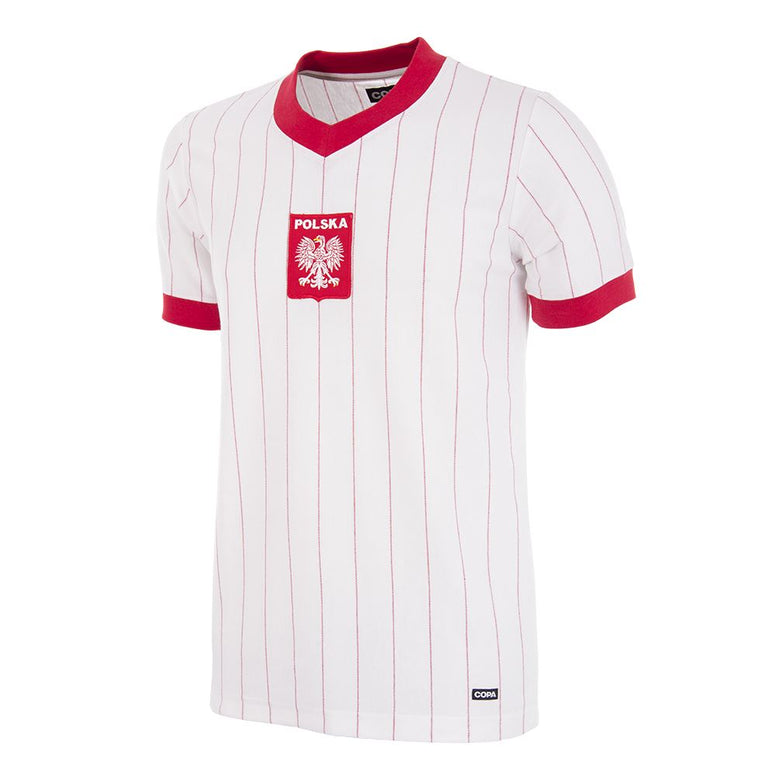 Polen Copa retro voetbalshirt 1982