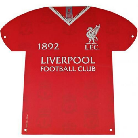 Liverpool metal sign shirt