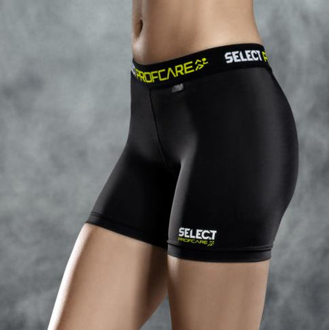 Select underwear compression short zwart vrouwen (S-XL)