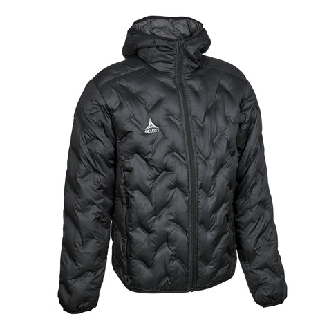 Select padded regenjacket Oxford jas
