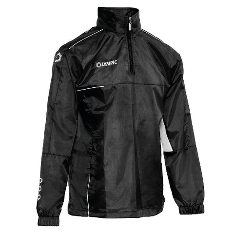 Olympic regenjacket field 2.5 rain jacket zwart/wit